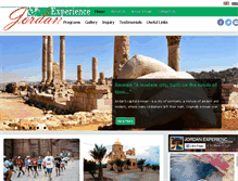 Tablet Screenshot of jordanexperience.com